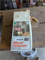 Vintage Alfa meat mincer