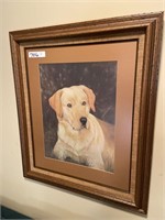 (2 prints) Black and Yellow Labs-Matching
