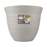 Better Homes Terrence 19 Round Planter Cement