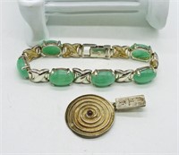 Sterling Jade-Oriental Jewelry