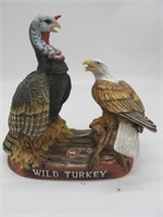 1984 WILD TURKEY DECNATER WITH EAGLE