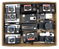 Vtg. Cameras Kodak, Impac, TIME, and More