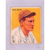 1933 Goudey Baseball Gus Suhr