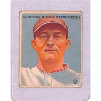 1933 Goudey Baseball Riggs Stephenson