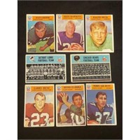 (45) 1966 Philadelphia Football Cards