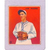 1933 Goudey Baseball Joe Moore