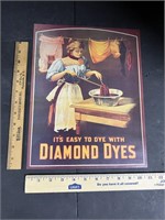 Diamond Dyes Poster:  Advertisement