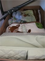 Crib linens and pads