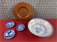 ASIAN DECORATIVE BOWL & MORE