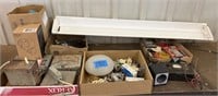 Electrical lot: fuses, switches, wire,