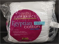 Sleep Basics Egyptian Cotton Euro Square