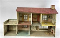 Vintage MAR Toys Metal Doll House