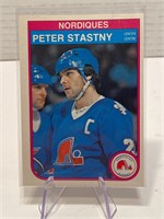Peter Stastny 2nd Year Card