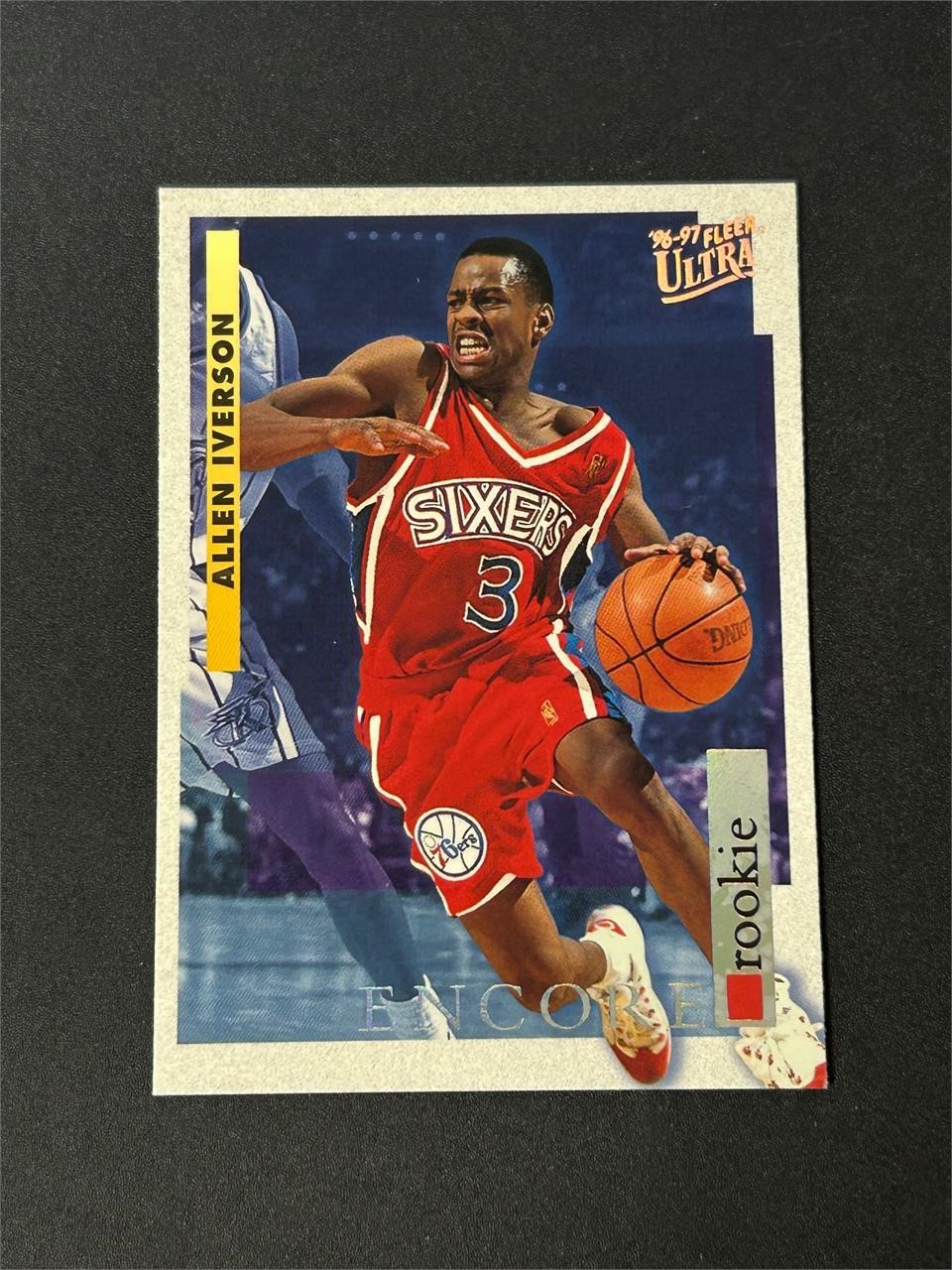 1996 Fleer Ultra Allen Iverson Rookie Encore RC