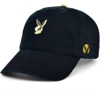 PLAYBOY UNISEX ADULT CAP BLACK