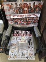 Lot of 2 troy sports poster