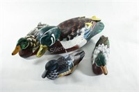 Hand Painted Carved Wood Decoys
