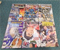 Lot of 6 Comic Books Teen Titans