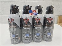 4 NEW Cans of Electronic Dusters