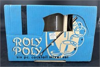 Vtg NOS Roly Poly Mixer Set
