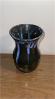 Vintage Signed Pottery Vase Handmade