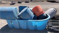 Assorted Plastic Water Troughs