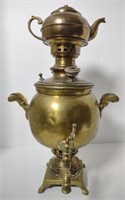 Brass Samovar Coffee/Tea Urn (approx 17")