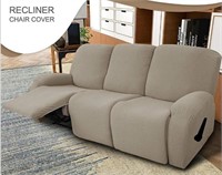 H.Versailtex Recliner Sofa Cover, Form Fitting Tan