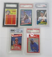 Baseball Trading Cards Including 1990 Donruss Ken