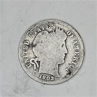 1903 o - Barber Dime- Double Date on 3