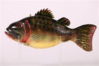 8.75"  Large Mouth Bass Fish Spearing Decoy