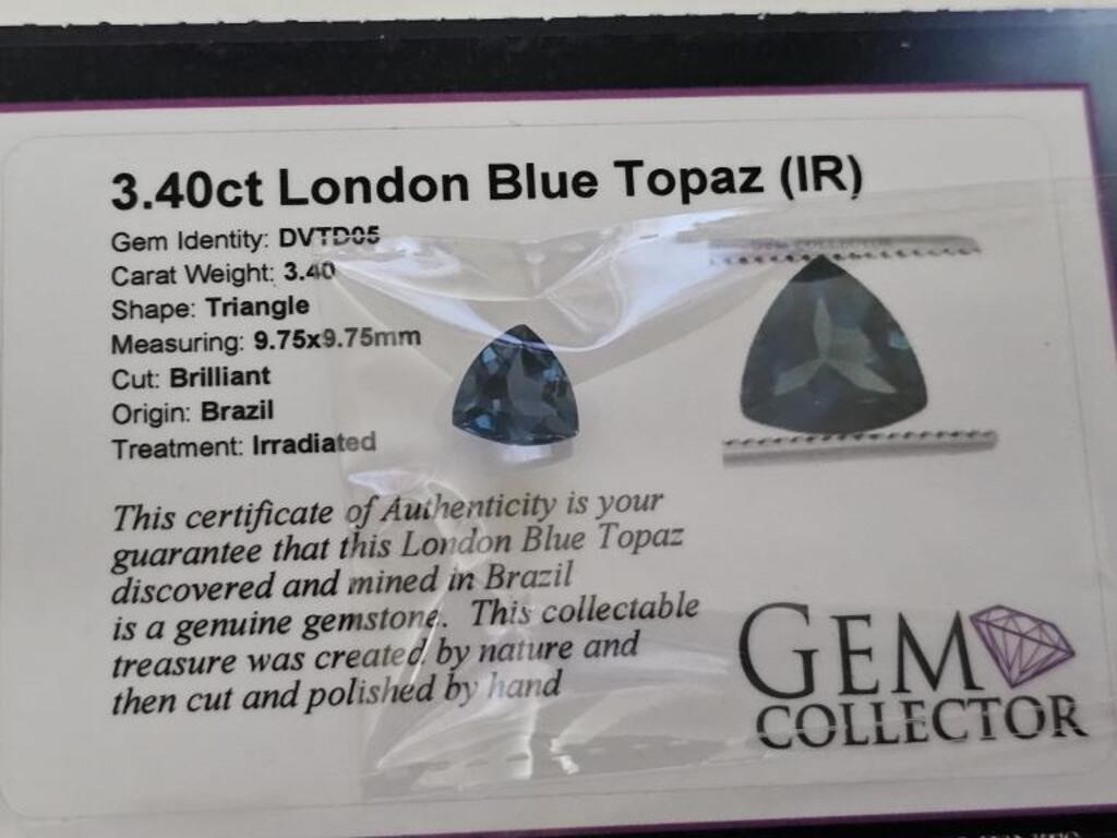 3.40ct London Blue Topaz