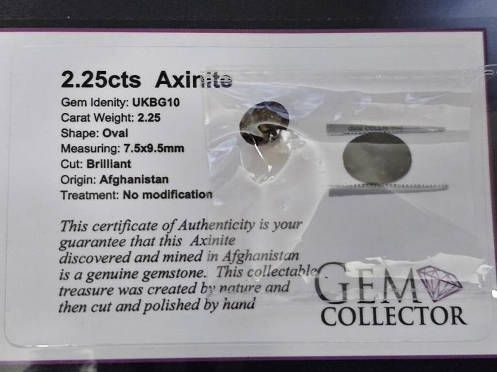 2.25cts Axinite