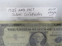 1935 7 1957 Silver Certificates
