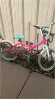 Bubble pop, pink and turquoise bike