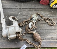 Ratcheting Chain Hoist