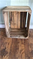 Bushel Wooden Apple Crate