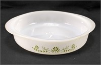 Glasbake Porcelain Bowl