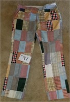 Country Patchwork Pants by Corbin