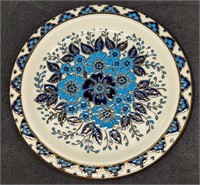 Ceramic Handmade Olympia Rhodes Greece Plate