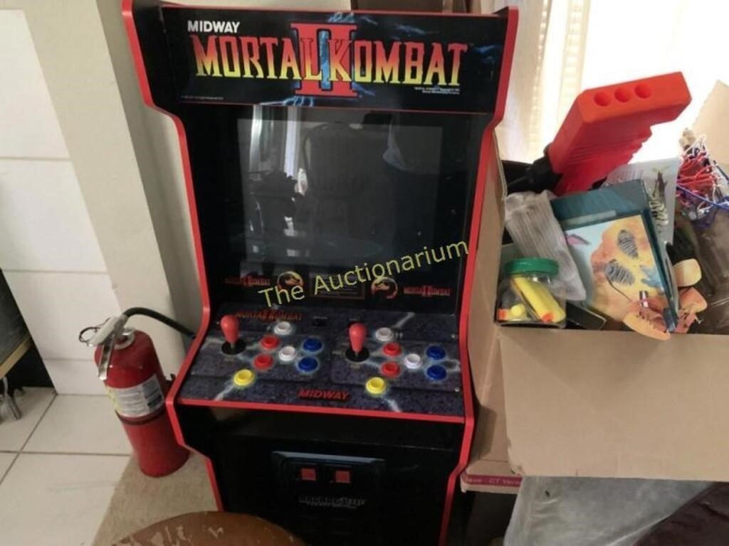 Mortal Kombat II Arcade Stye Video Game