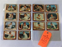 1955 Bowman cards