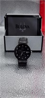 Bulova Mens Diamond two toned Stainless watch
