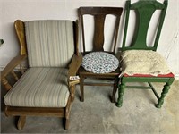 (3) CHAIRS