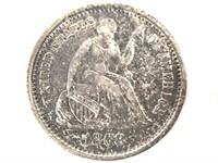 1868-S Seated Half Dime