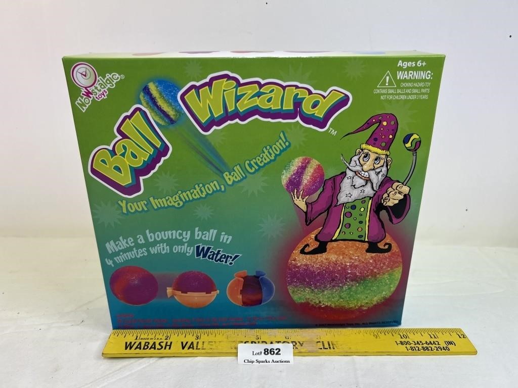 New! Sealed Ball Wizard Bouncy Ball Kit