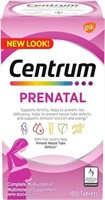 *NEW CENTRUM PRENATAL SUPPLEMENT -100 TABLETS