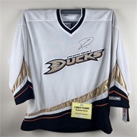 COREY PERRY AUTOGRAPHED JERSEY
