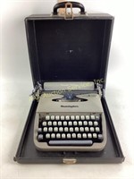 1960’s Remington Rem-Riter Typewriter in case s