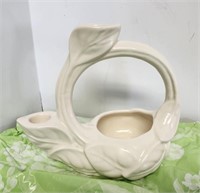 Haeger pottery candle holder vase